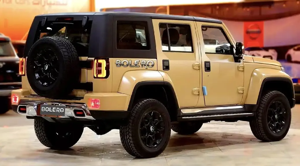 New Mahindra Bolero SUV